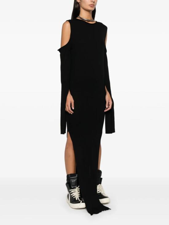 24FW 릭 오웬스 미디 원피스 RP02D3610M 09 Black - RICK OWENS