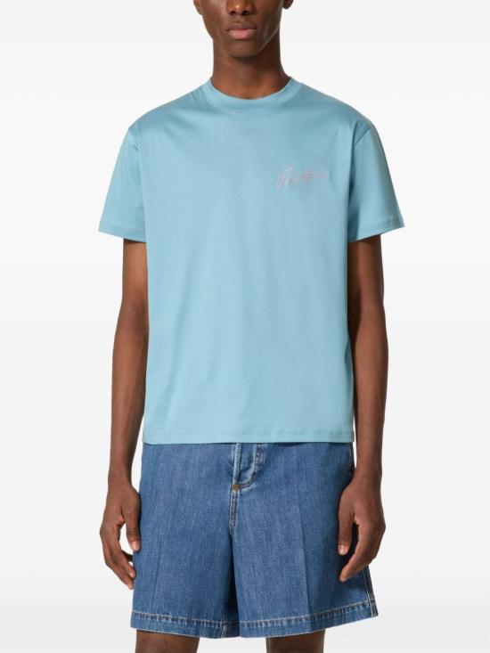  발렌티노 가라바니 반팔 티셔츠 5V0MG13AAE6 S02 Stone - VALENTINO GARAVANI