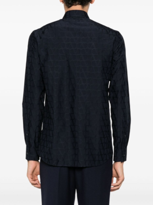 24FW 발렌티노 가라바니 셔츠 5V3AB7659VC YE6 Blue - VALENTINO GARAVANI