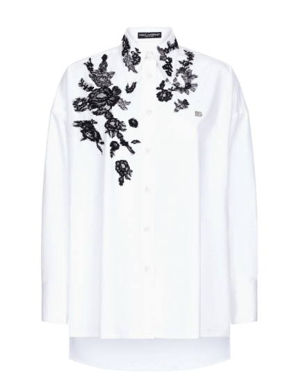  돌체앤가바나 셔츠 F5P62T GDB8OW0800 White - DOLCE & GABBANA