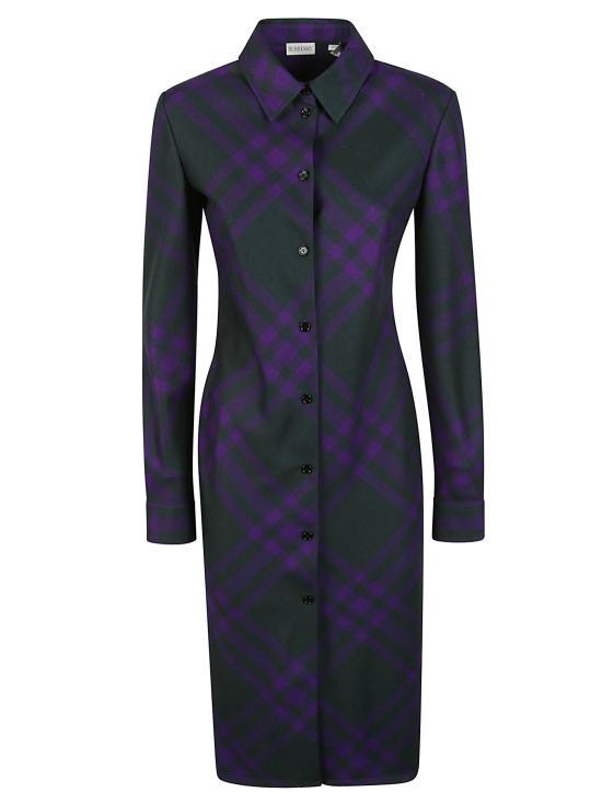  버버리 미디 원피스 8076743 B7984 Deep royal ip check