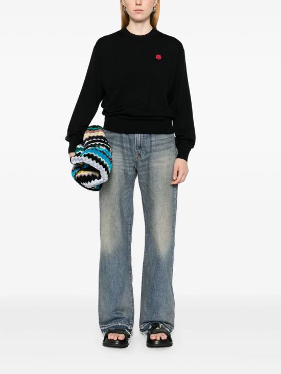 24FW 겐조 스웨터 FE62PU4893LB 99J Black - KENZO