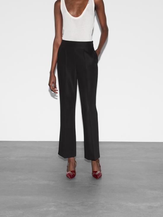 24FW 구찌 스트레이트 팬츠 800108ZARRR 1000 Black - GUCCI