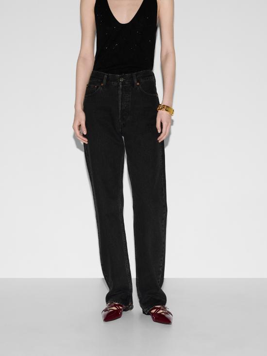 24FW 구찌 데님 팬츠 788822XDCX8 1160 Black - GUCCI