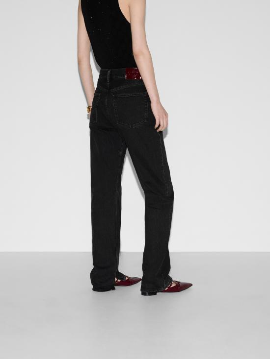 24FW 구찌 데님 팬츠 788822XDCX8 1160 Black - GUCCI