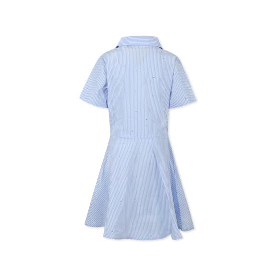 25SS [키즈] 팜앤젤스 원피스 PGDB018S25FAB0024201 LIGHT BLUE - PALM ANGELS