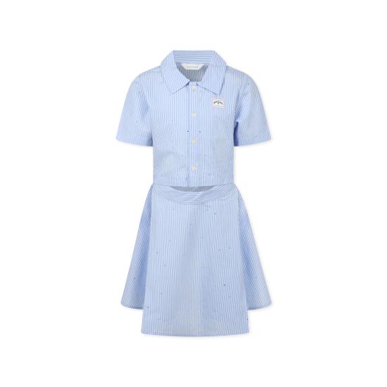 25SS [키즈] 팜앤젤스 원피스 PGDB018S25FAB0024201 LIGHT BLUE