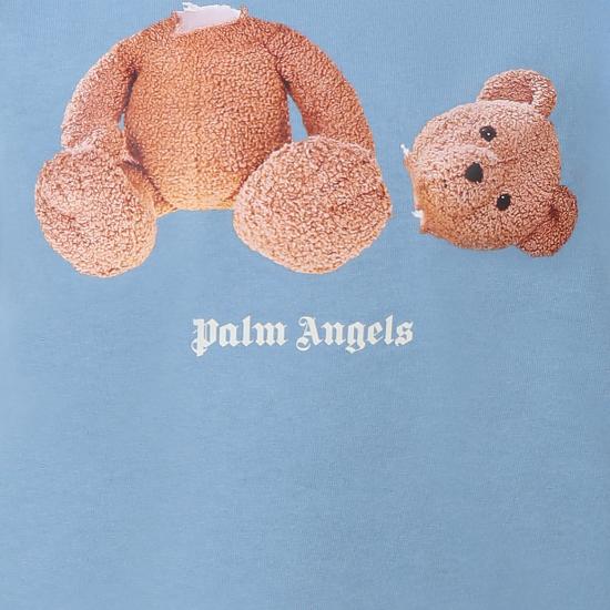 25SS [키즈] 팜앤젤스 티셔츠 PBAA003C99JER0064260 LIGHT BLUE - PALM ANGELS