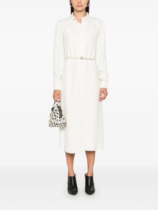 24FW 구찌 미디 원피스 797357Z8BUA 9200 White - GUCCI