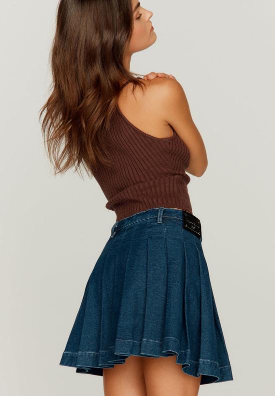  하우스오브써니 숏 스커트 VOL2442 BLUE RINSED Blue