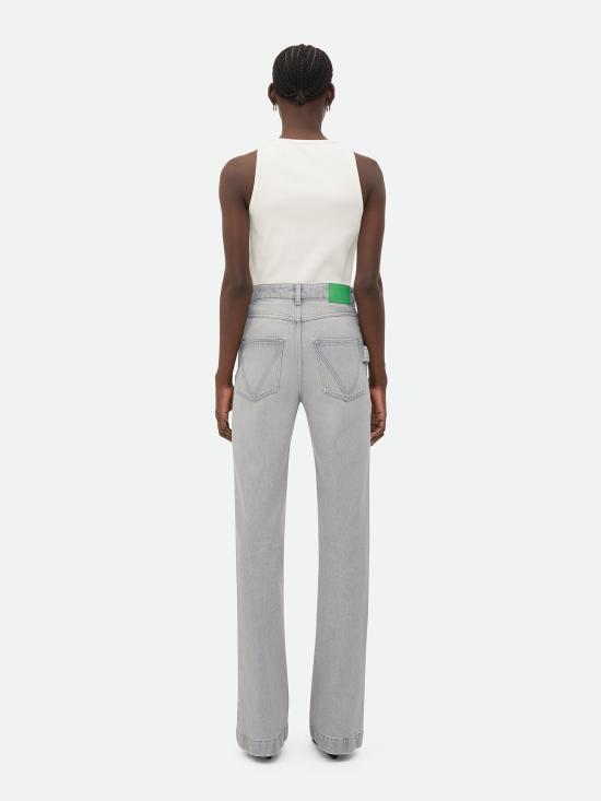 24FW 보테가베네타 데님 팬츠 802364V4LP0 1493 Grey - BOTTEGA VENETA