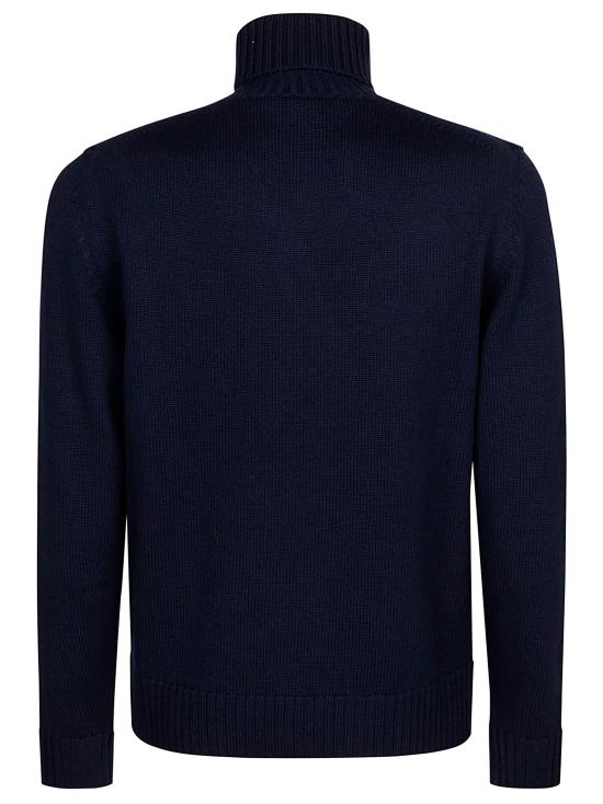  힌더스트리 터틀넥 HMA006F080005 BLUE - HINDUSTRIE