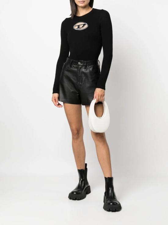 24FW 디젤 스웨터 A067120KCAE 9XX Black - DIESEL