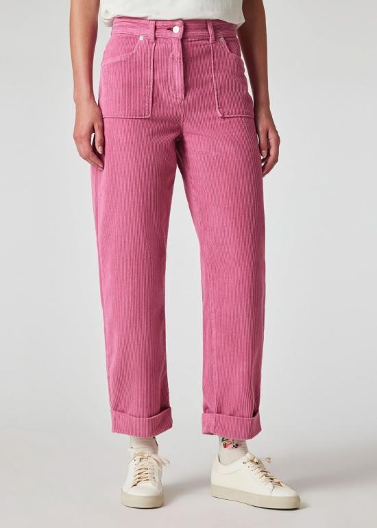 24FW 폴 스미스 스트레이트 팬츠 W2R 330T N21950 52 Pink - PAUL SMITH