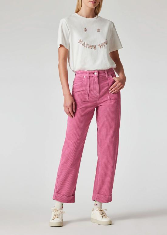 24FW 폴 스미스 스트레이트 팬츠 W2R 330T N21950 52 Pink - PAUL SMITH