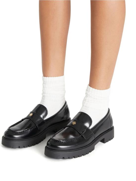 24FW 토리버치 로퍼 163948 006 Black - TORY BURCH