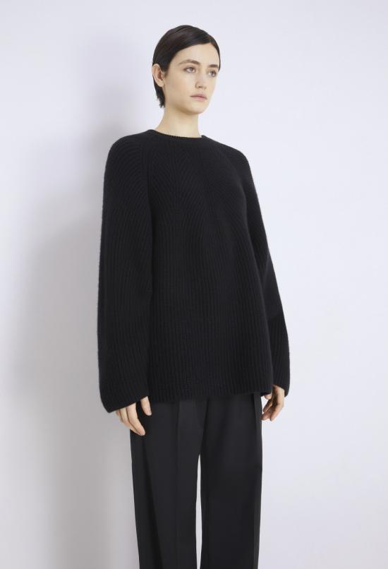  루루 드 세종 스웨터 KAWA BLACK Black - LOULOU DE SAISON