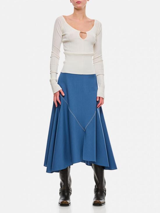 24FW 자크뮈스 스웨터 241KN3572358 110 White - JACQUEMUS