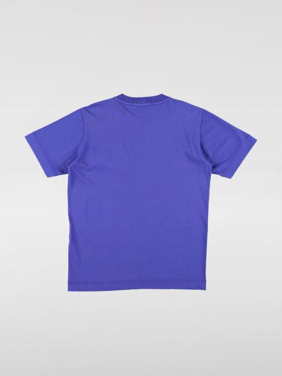  [키즈] 스톤 아일랜드 티셔츠 20247 V0022 Blue 1 - STONE ISLAND