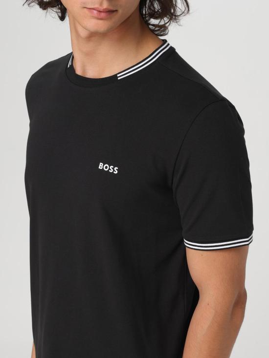 26SS 보스 반팔 티셔츠 50521245 001 Black - BOSS