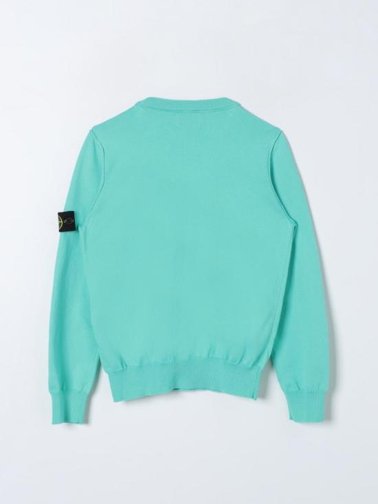 25FW [키즈] 스톤 아일랜드 풀오버 501B2 V0052 Green - STONE ISLAND
