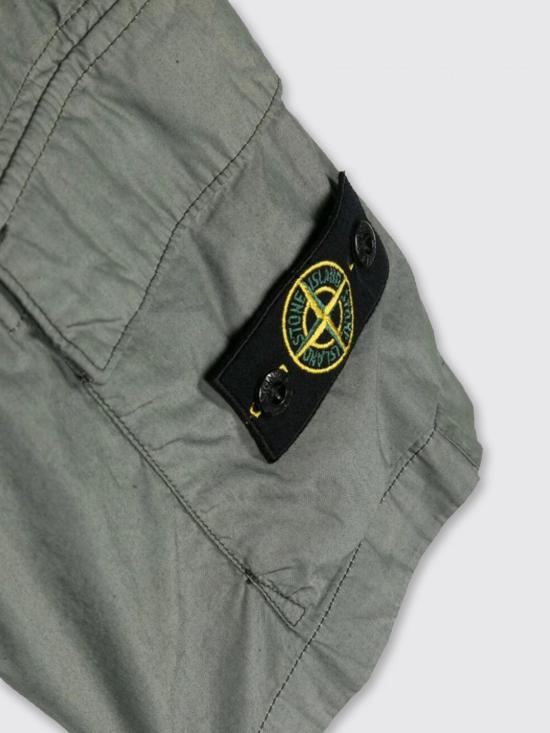  [키즈] 스톤 아일랜드 쇼츠/버뮤다 L0501 V0058 Olive - STONE ISLAND