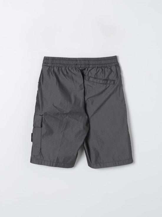  [키즈] 스톤 아일랜드 쇼츠/버뮤다 L0501 V0029 Black - STONE ISLAND