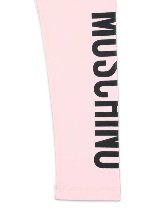 24FW [주니어] 모스키노 레깅스 HDP067LBA11 50209 Pink - MOSCHINO