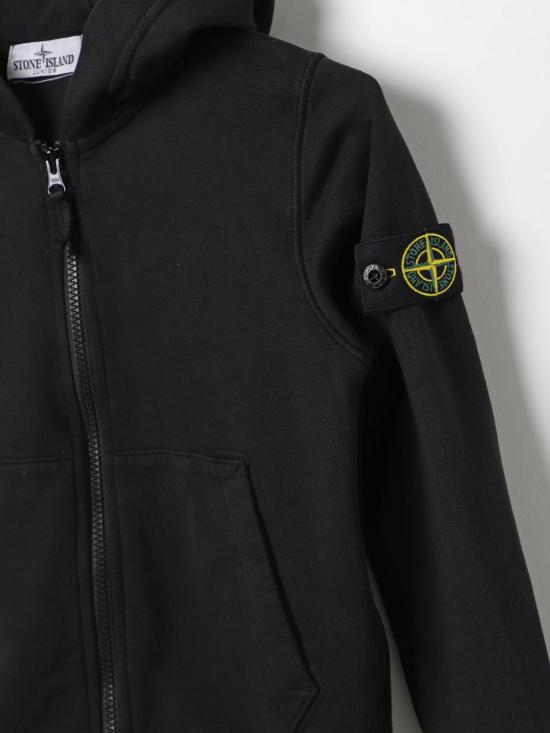 25FW [키즈] 스톤 아일랜드 자켓 60740 V0029 Black - STONE ISLAND
