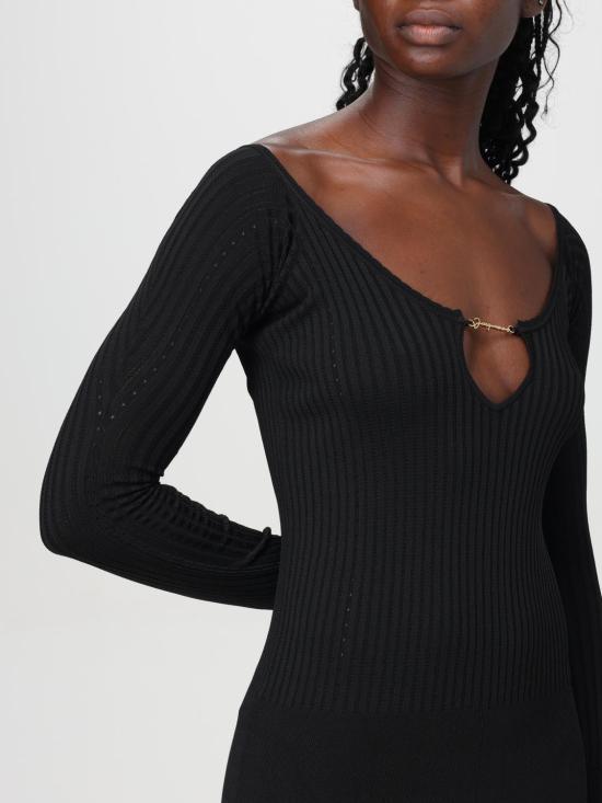 24FW 자크뮈스 숏 원피스 241KN3562358 990 Black - JACQUEMUS