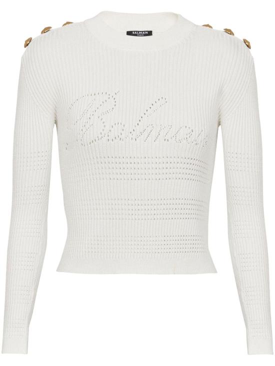  발망 스웨터 CF1KA003KF24 0FA White