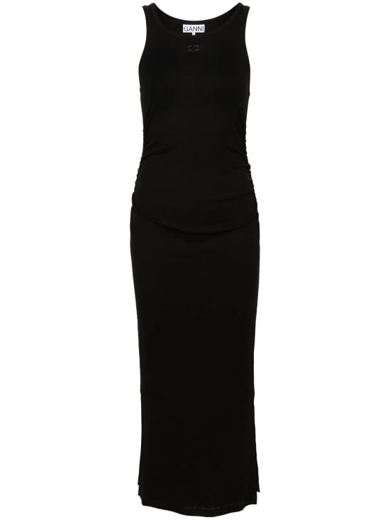 24FW 가니 롱 원피스 T3935 099