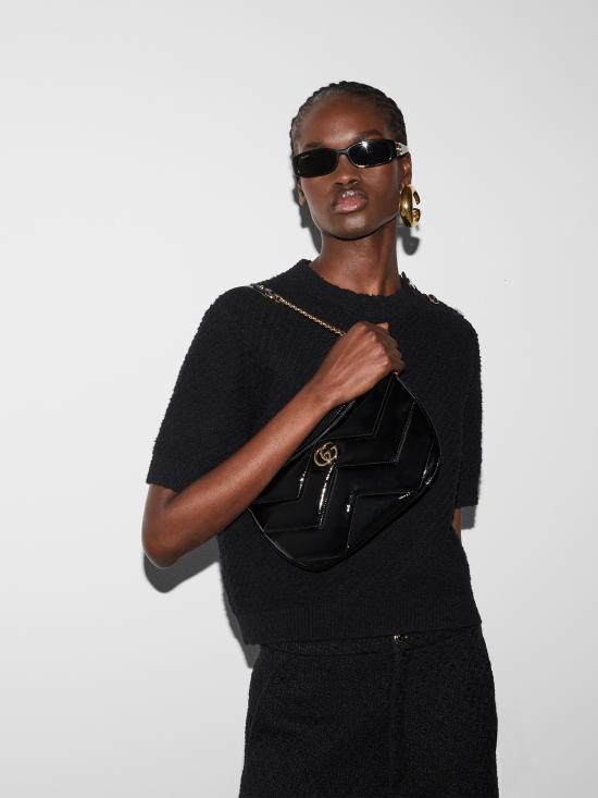 24FW 구찌 숄더백 7772630AABA 1000 Black - GUCCI