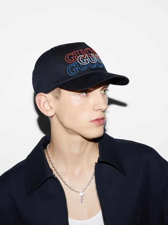 24FW 구찌 모자 7885484HA9X 4100 Black - GUCCI