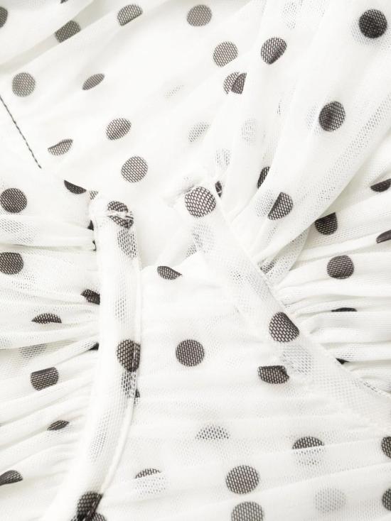  셀프 포트레이트 블라우스 PF23014TW MONOCHROME White - SELF PORTRAIT