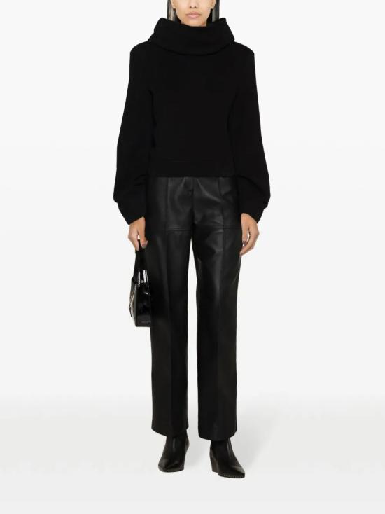  생로랑 후드 티셔츠 762962Y36SW 1000 Black - SAINT LAURENT