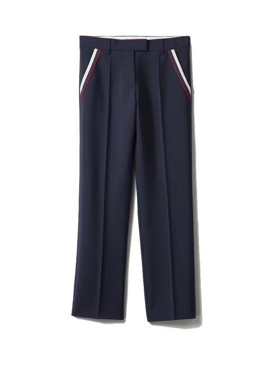 26FW 미우미우 스트레이트 팬츠 MP1840SOOO12I1 F0124 NAVY
