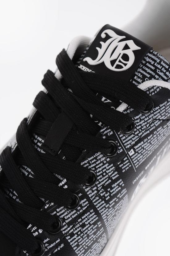  존 갈리아노 스니커즈 15605 CP B Bianco Nero - JOHN GALLIANO