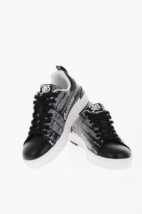  존 갈리아노 스니커즈 15605 CP B Bianco Nero
