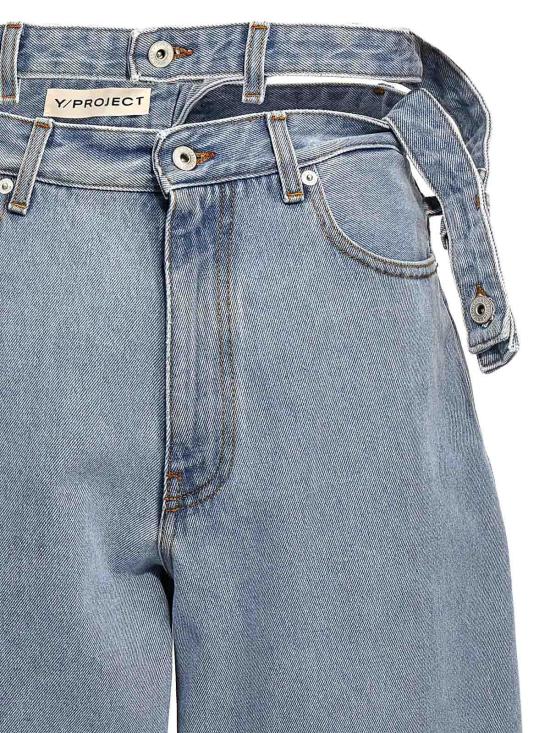  와이프로젝트 스트레이트 팬츠 207PA007EVERGREENICEBLUE Light Blue - Y PROJECT