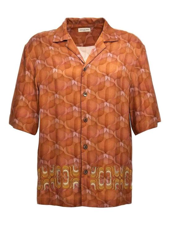 24FW 드리스 반 노튼 반팔 셔츠 0207158139301 Multicolour