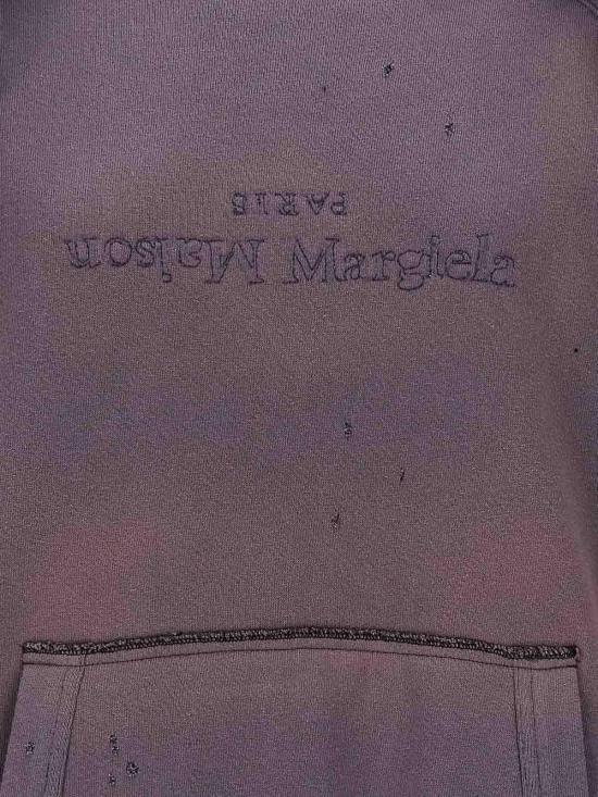  마르지엘라 후디 스웨트 셔츠 S51GU0128STJ401962 Purple - MAISON MARGIELA