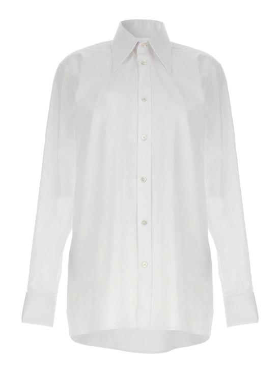  마르지엘라 긴팔 셔츠 S67DT0003S43001100 White