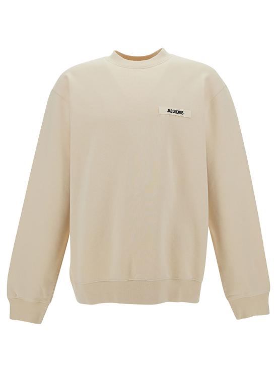 25SS 자크뮈스 긴팔 티셔츠 245JS2062036150 BEIGE DOM