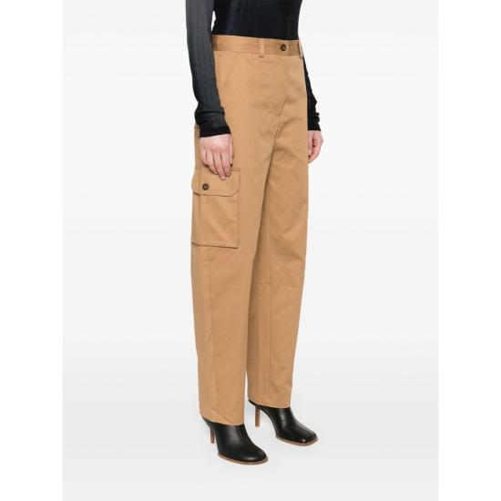 24FW 메종키츠네 팬츠 NW01115WW0078 CHBEI BROWN - MAISON KITSUNE