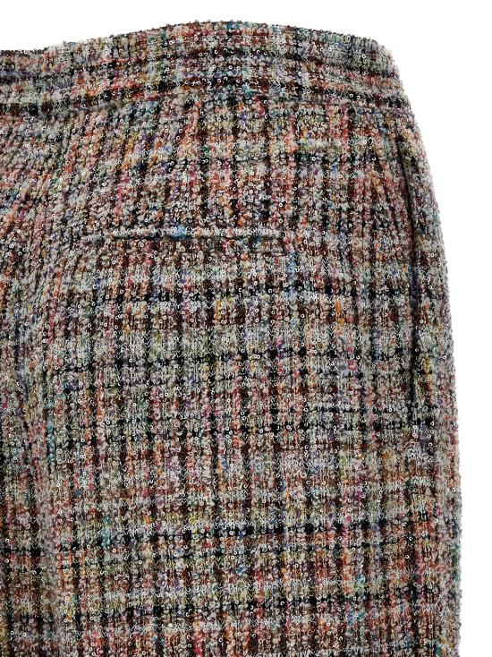  미소니 스트레이트 팬츠 DS24WI19BC004RSM9IB Multicolor - MISSONI