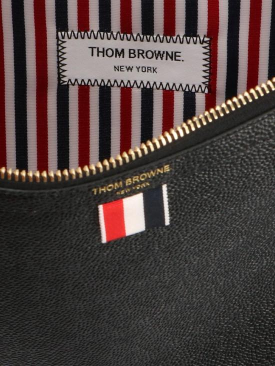 25SS 톰브라운 클러치/파우치 MAC074A00198001 Black - THOM BROWNE