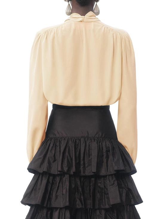 25SS 발렌티노 가라바니 블라우스 6B3AB77590FET5 BETULLA Nude Neutrals - VALENTINO GARAVANI