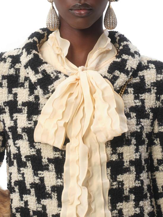 25SS 발렌티노 가라바니 블라우스 6B3AB77590FET5 BETULLA Nude Neutrals - VALENTINO GARAVANI