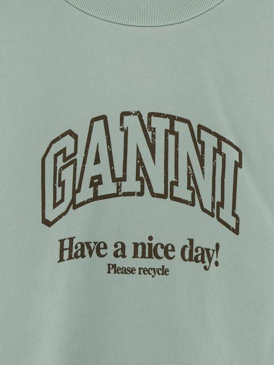 24FW 가니 긴팔 티셔츠 T3945 073 - GANNI